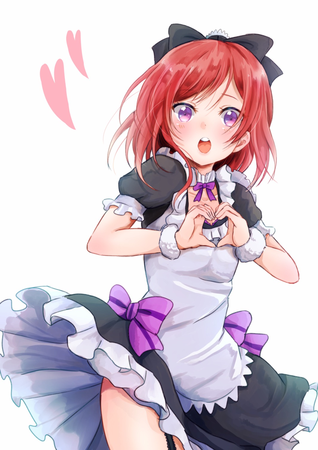 lilylion26, love_live!, love_live!_(series), maid, nishikino_maki