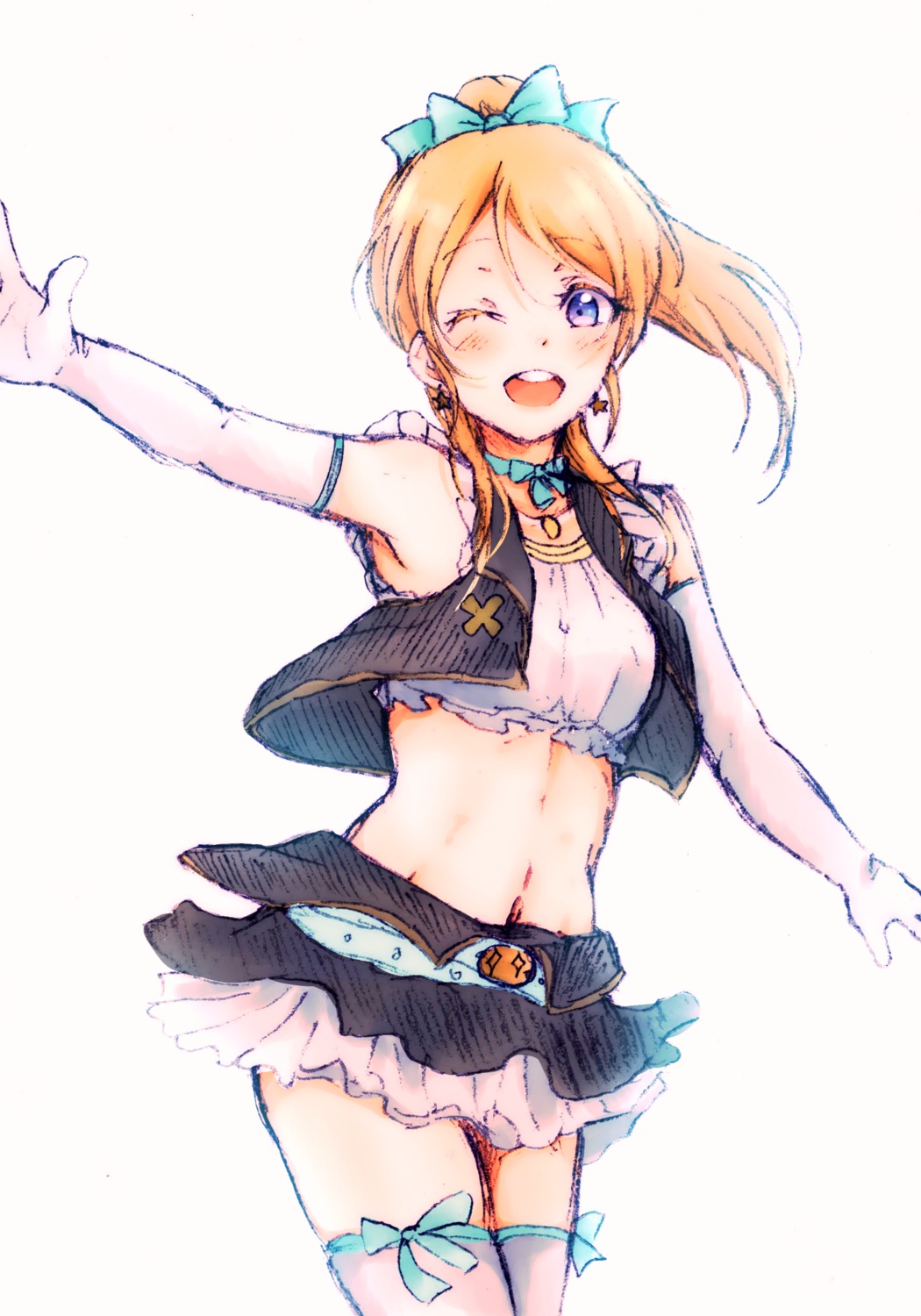 ayase_eli, lilylion26, love_live!, love_live!_(series), thighhighs