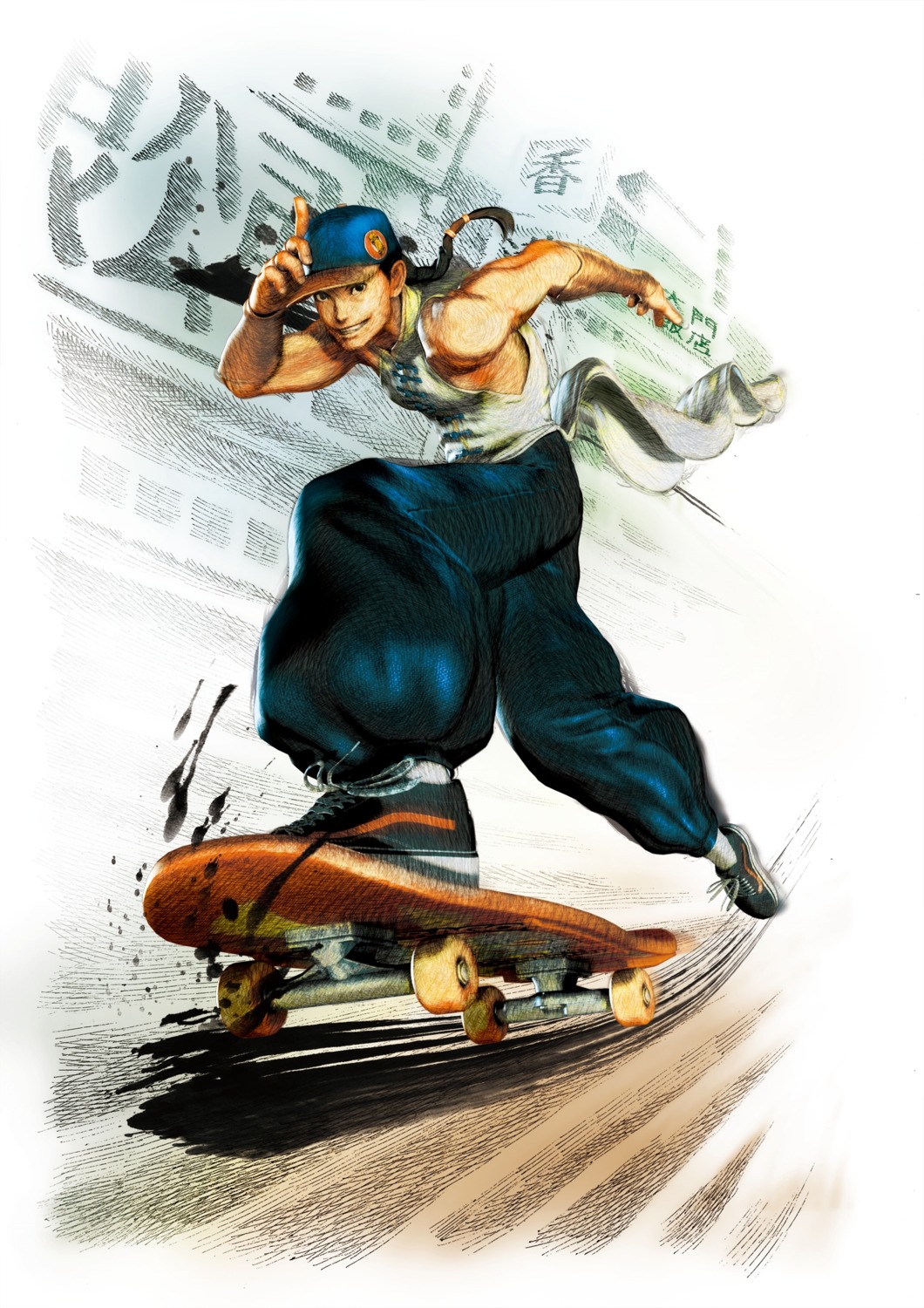 capcom, male, street_fighter, street_fighter_iv, yun_lee