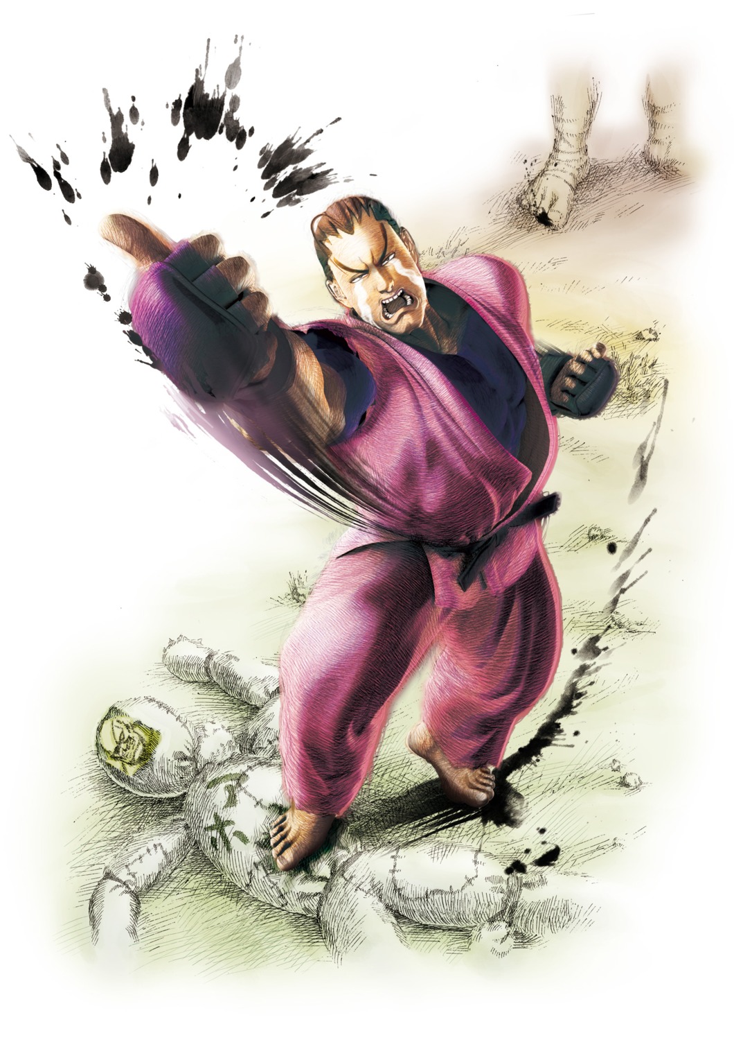 capcom, hibiki_dan, male, street_fighter, street_fighter_iv