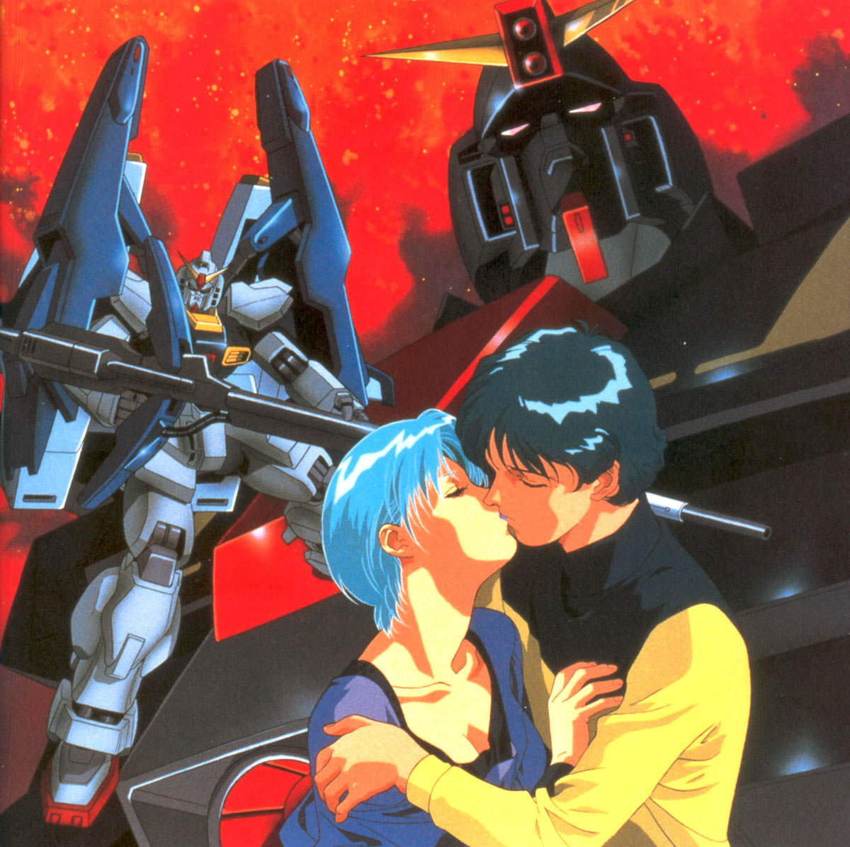 four_murasame, gundam, gundam_mark_ii, kamille_bidan, kitazume_hiroyuki, mecha, psycho_gundam, zeta_gundam