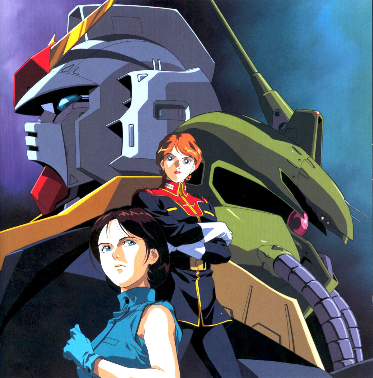 emma_sheen, gundam, gundam_mark_ii, kitazume_hiroyuki, mecha, reccoa_londe, zeta_gundam