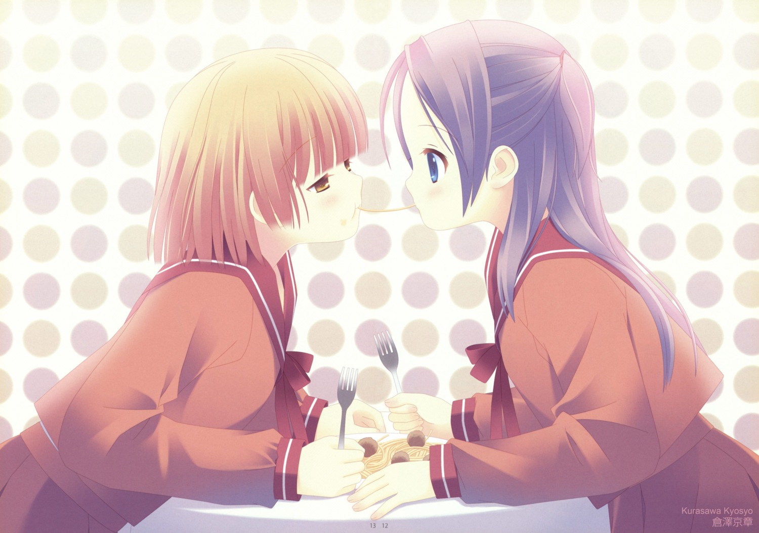 kurasawa_kyoushou, seifuku, yuri