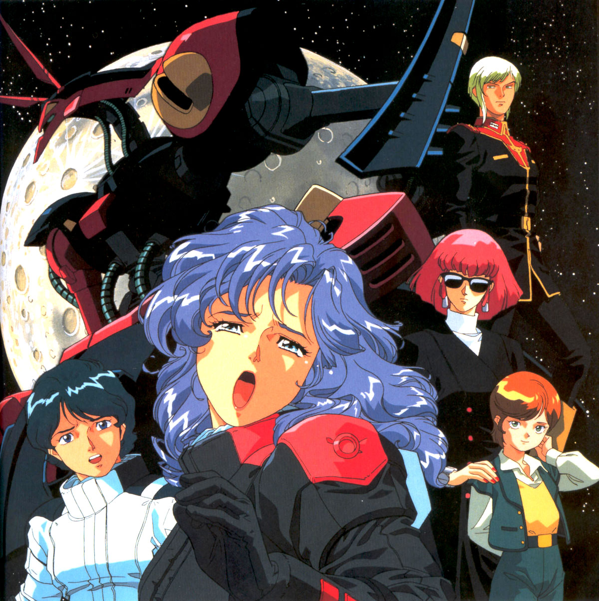 gundam, haman_karn, kamille_bidan, kitazume_hiroyuki, mecha, mineva_zabi, rosamia_badam, zeta_gundam