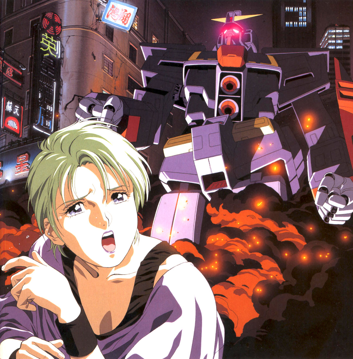 four_murasame, gundam, kitazume_hiroyuki, mecha, psycho_gundam, zeta_gundam