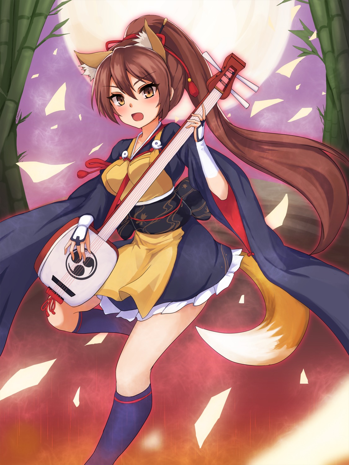 a_(show_by_rock!!), animal_ears, eruthika, lolita_fashion, show_by_rock!!, tail, wa_lolita