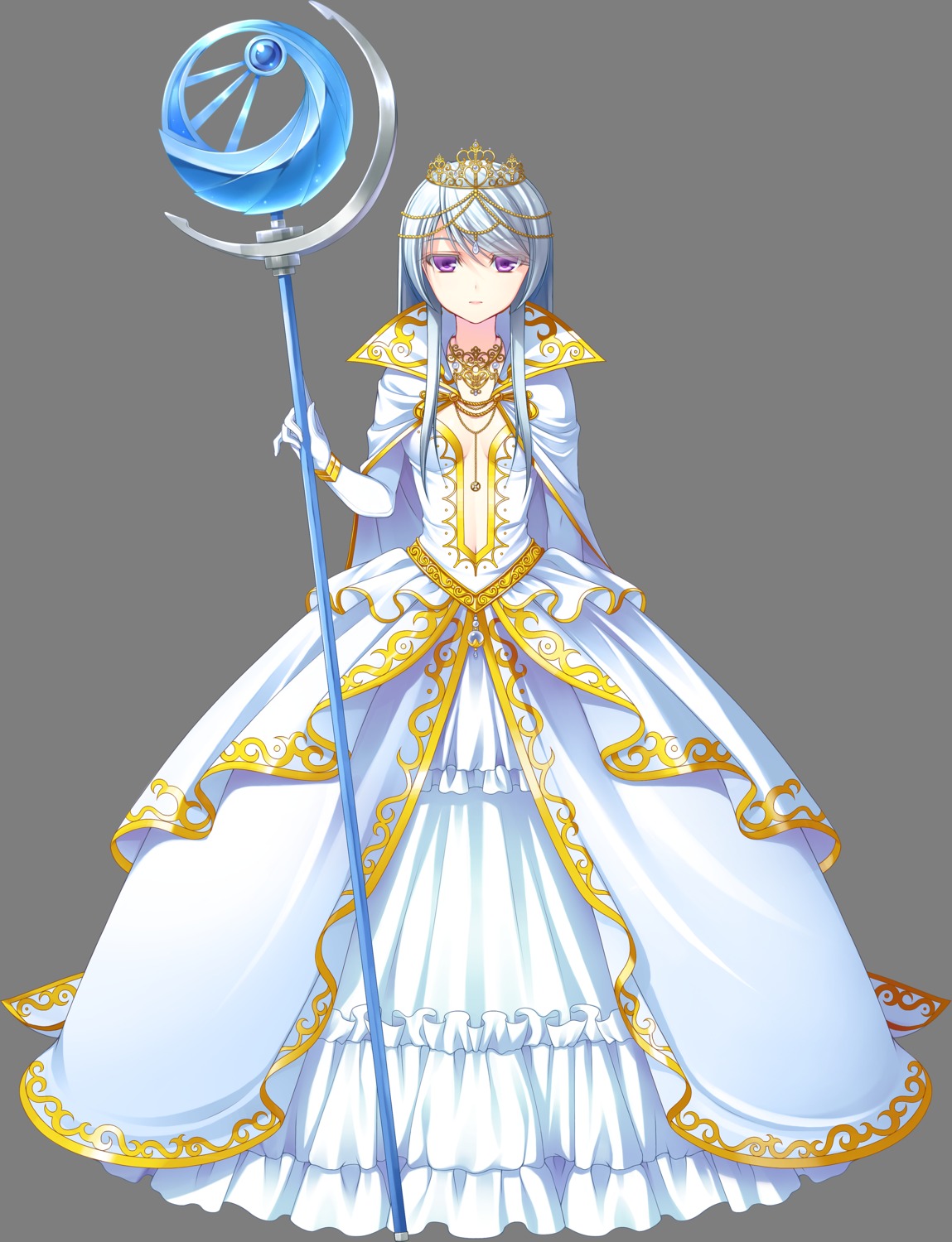 cleavage, dress, no_bra, re:birth_colony_-lost_azurite-, tagme, transparent_png, weapon
