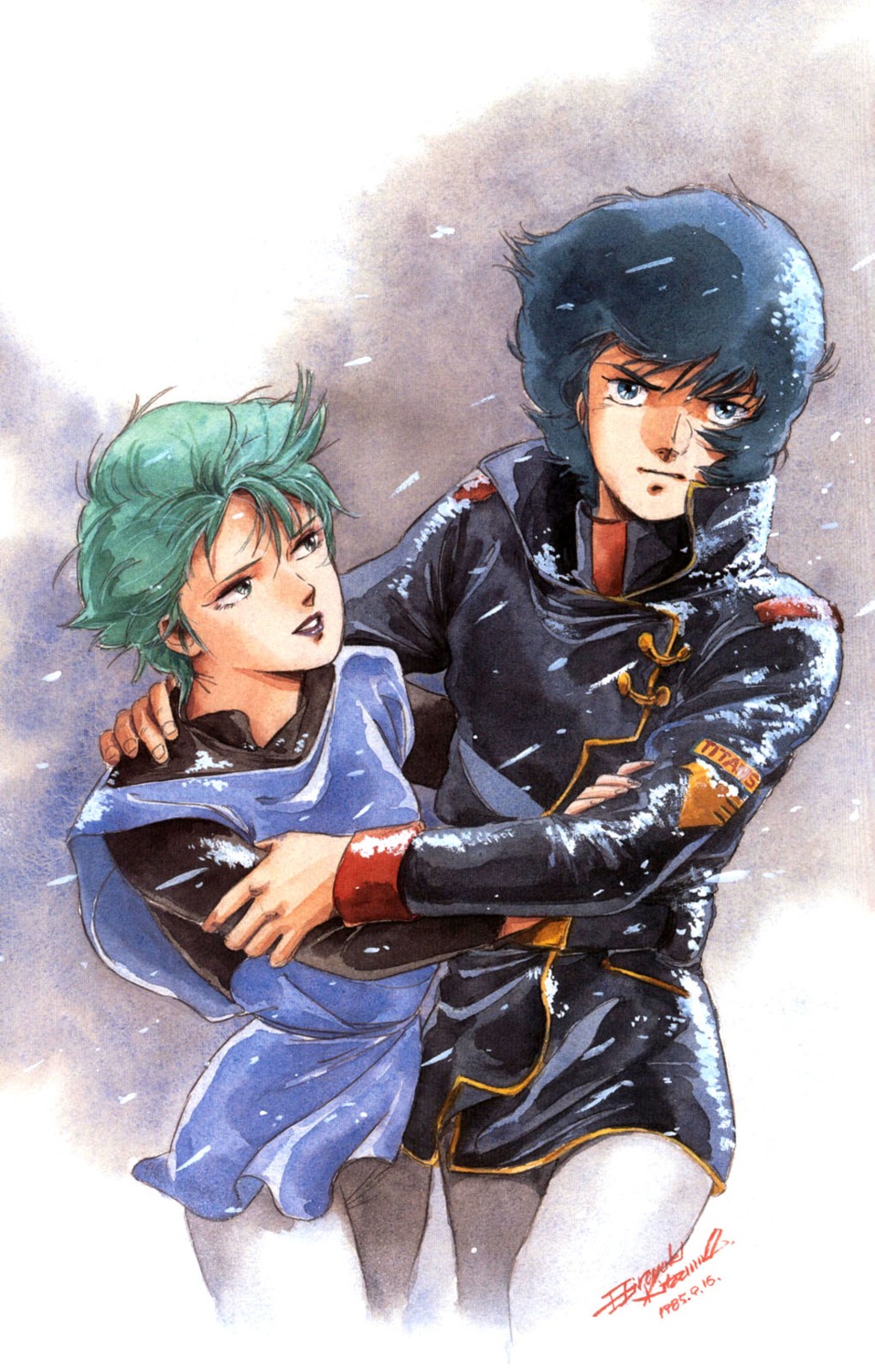 four_murasame, gundam, kamille_bidan, kitazume_hiroyuki, zeta_gundam