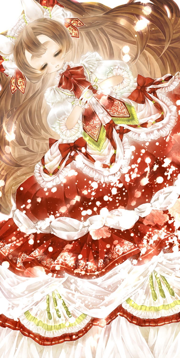animal_ears, chino_machiko, dress