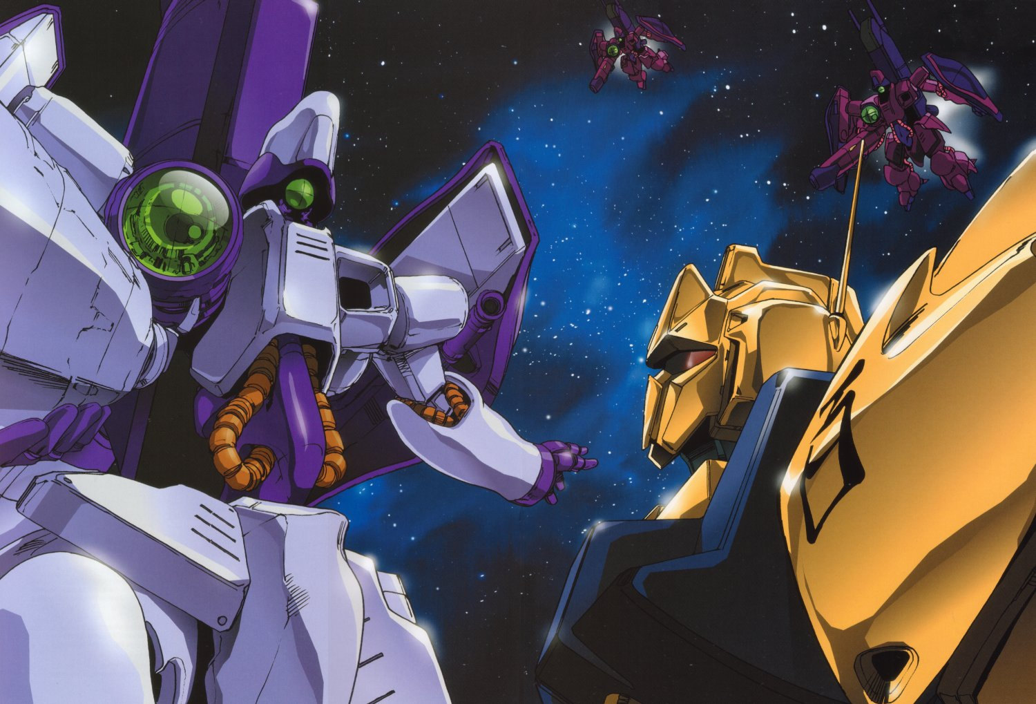 gundam, hyaku_shiki, mecha, shigeta_atsushi, zeta_gundam
