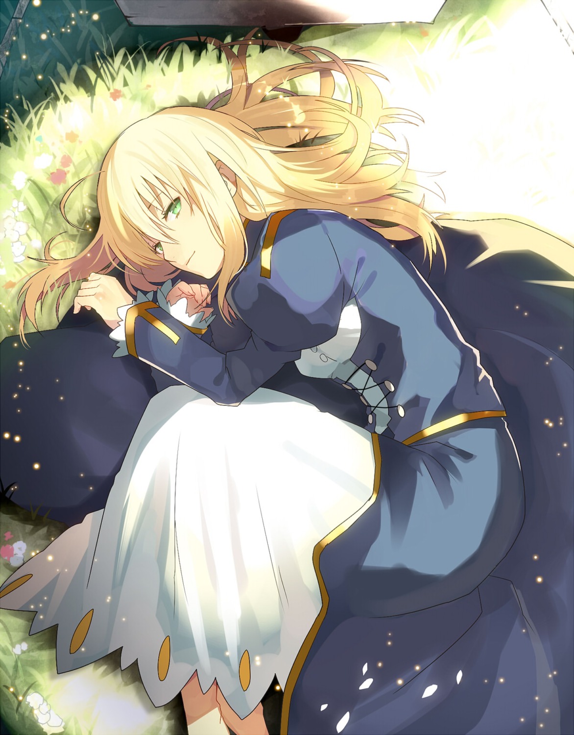 artoria_pendragon_(fate), dress, fate/stay_night, sanae_(artist)
