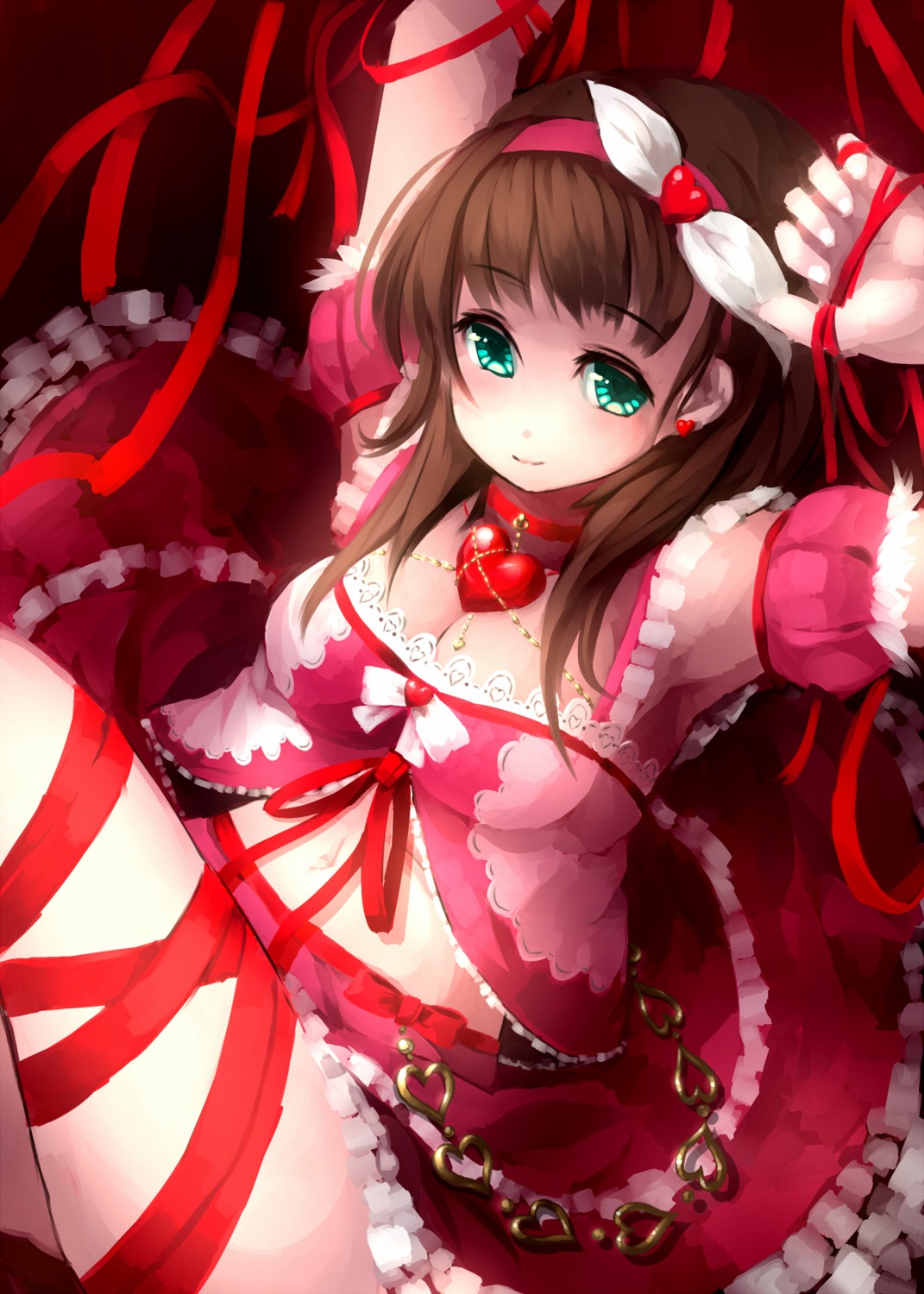 cleavage, sakuma_mayu, the_idolm@ster, the_idolm@ster_cinderella_girls, usuki_(graygreed)