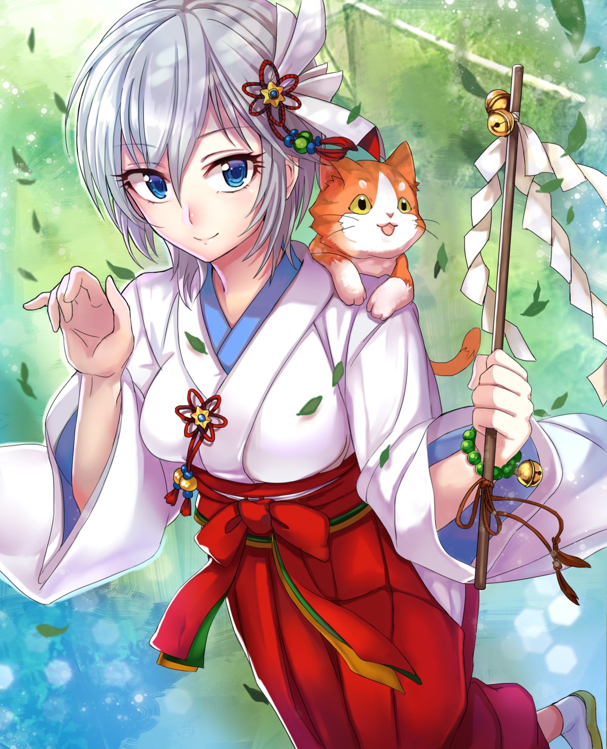 anastasia_(idolm@ster), ashita, miko, neko, the_idolm@ster, the_idolm@ster_cinderella_girls