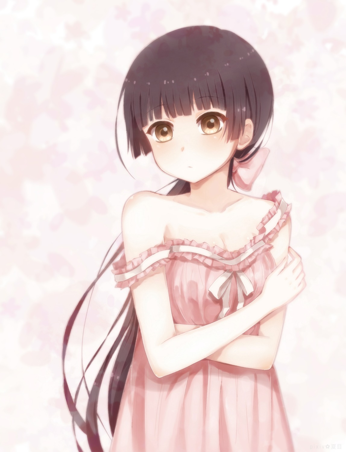 cleavage, dress, natsume_(maruhi)