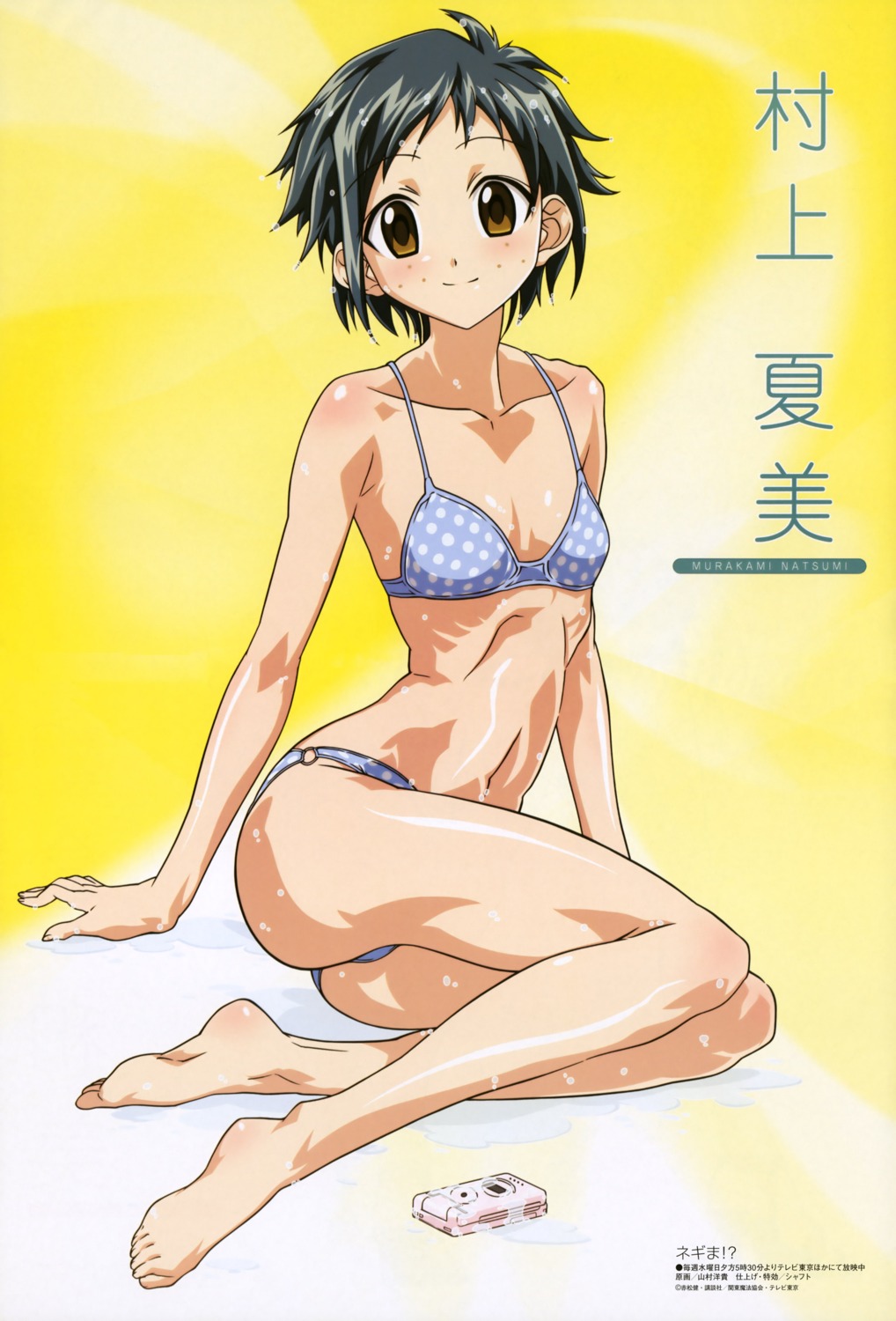 bikini, mahou_sensei_negima, murakami_natsumi, swimsuits, wet, yamamura_hiroki