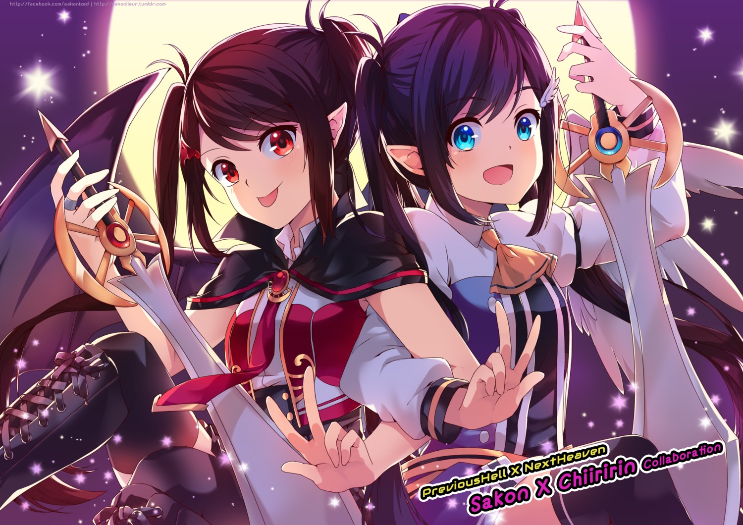 chiiririn, pointy_ears, sakon, sakonized, sword, thighhighs