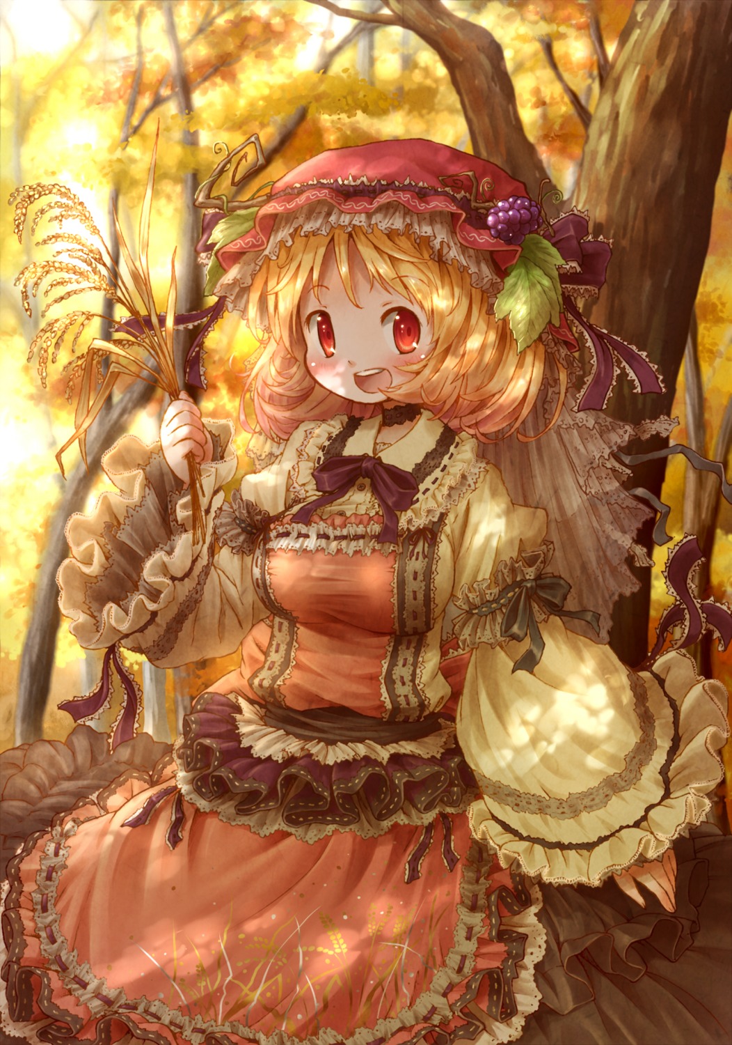 aki_minoriko, arinu, lolita_fashion, touhou