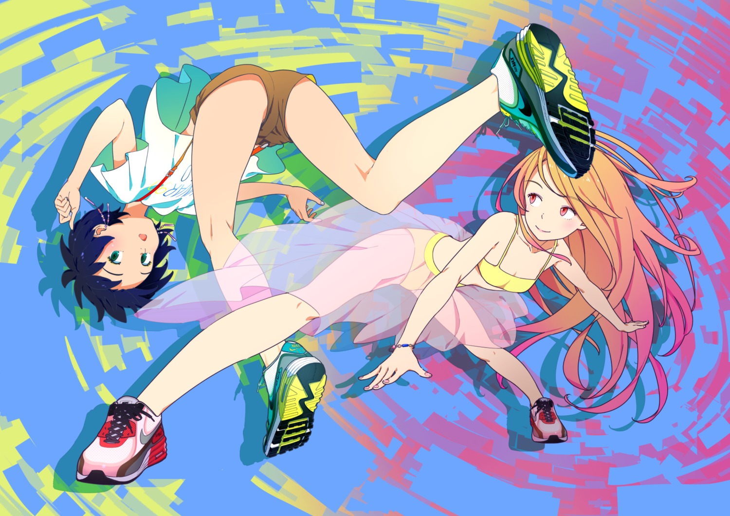 ass, bikini, cleavage, kansou_hada, see_through, swimsuits