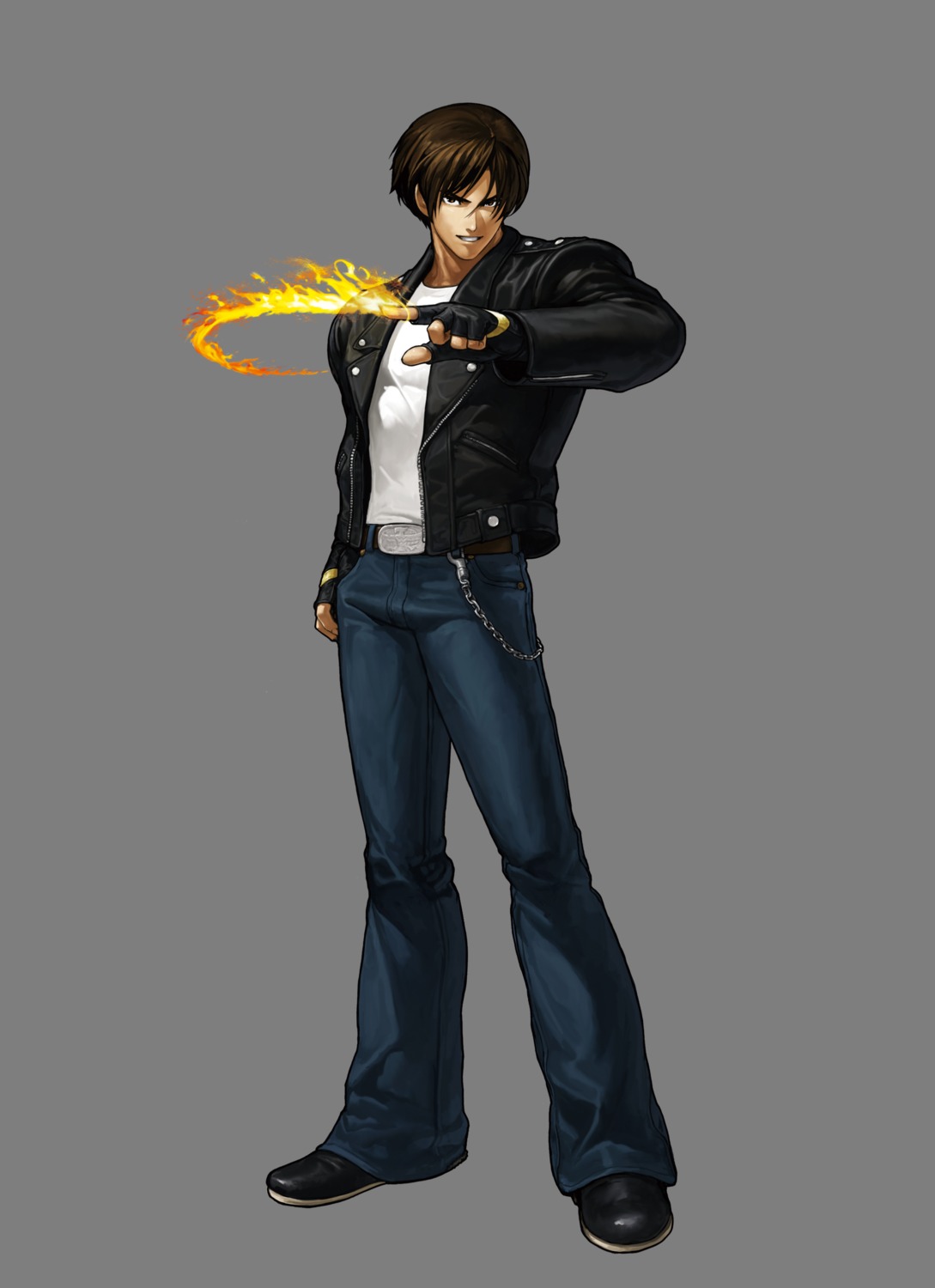 eisuke_ogura, king_of_fighters, king_of_fighters_xiii, kusanagi_kyou, male, snk, transparent_png