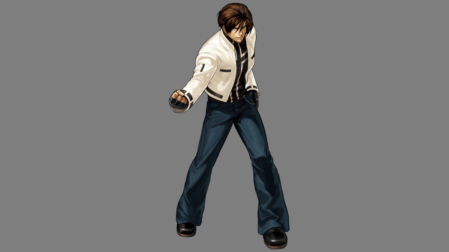 eisuke_ogura, king_of_fighters, king_of_fighters_xiii, kusanagi_kyou, male, snk, transparent_png