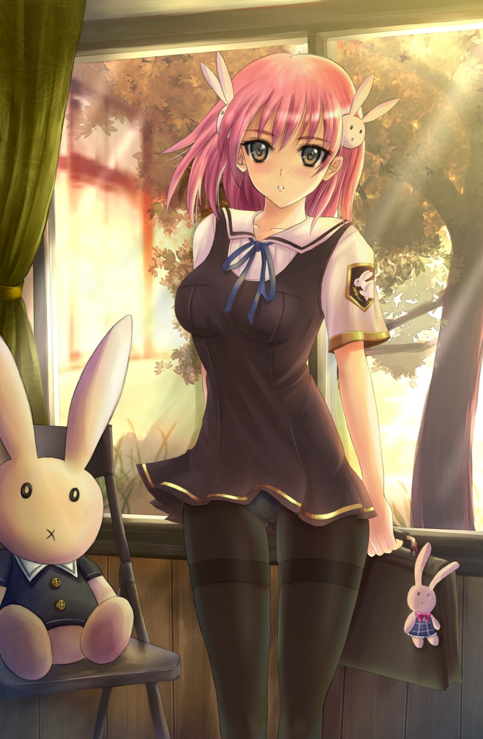 pantsu, pantyhose, sawwei005, seifuku