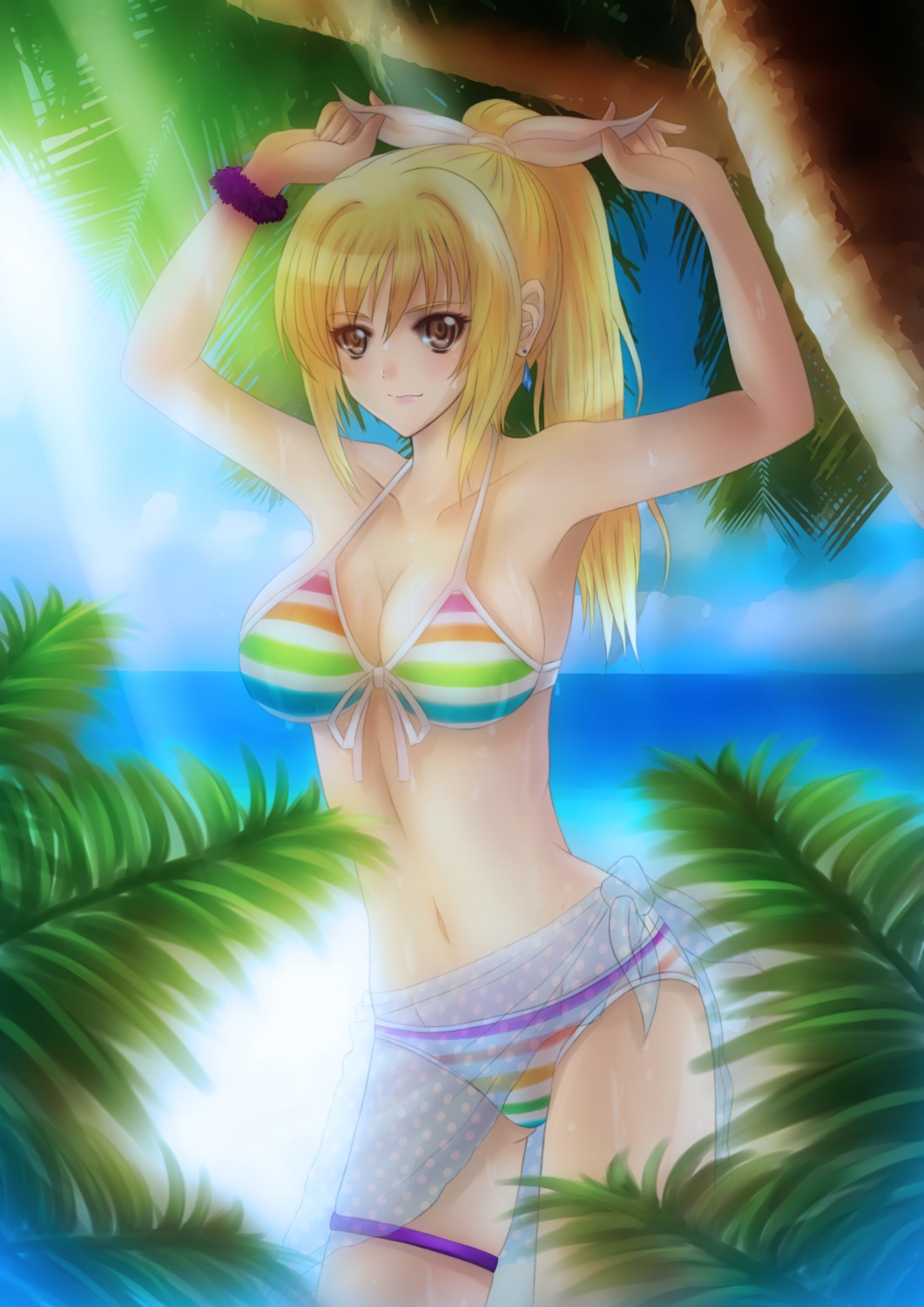 bikini, cleavage, marin, sawwei005, see_through, swimsuits, umi_monogatari