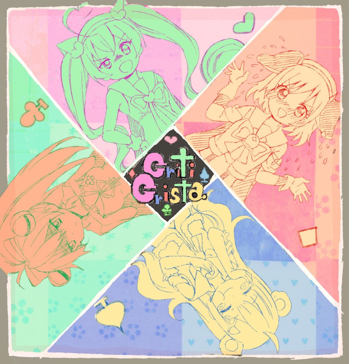 animal_ears, holmy_(show_by_rock!), jacqueline_(show_by_rock!), nekomimi, rosia_(show_by_rock!), show_by_rock!!, tsukino_(show_by_rock!)
