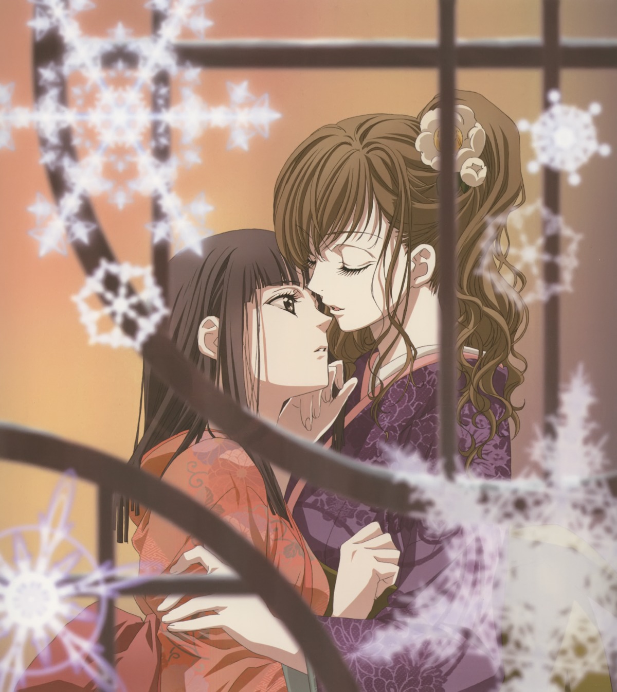 kimono, maria-sama_ga_miteru, nakajima_atsuko, nijou_noriko, toudou_shimako, yuri