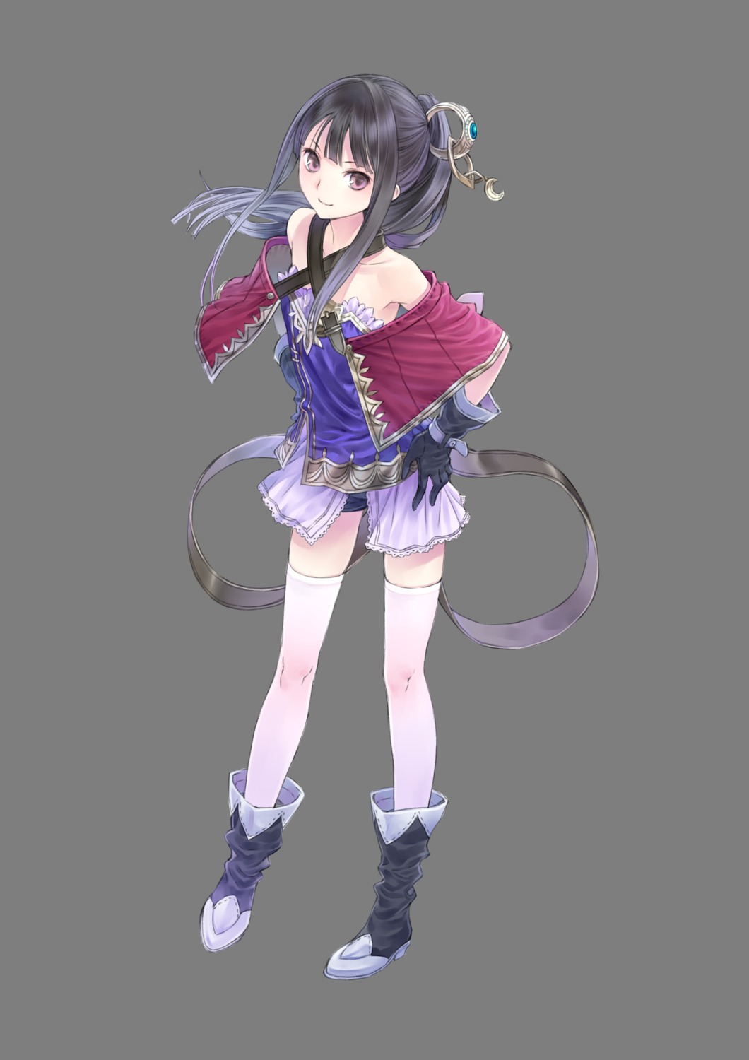 atelier, atelier_meruru, heels, kishida_mel, mimi_houllier_von_schwarzlang, thighhighs, transparent_png