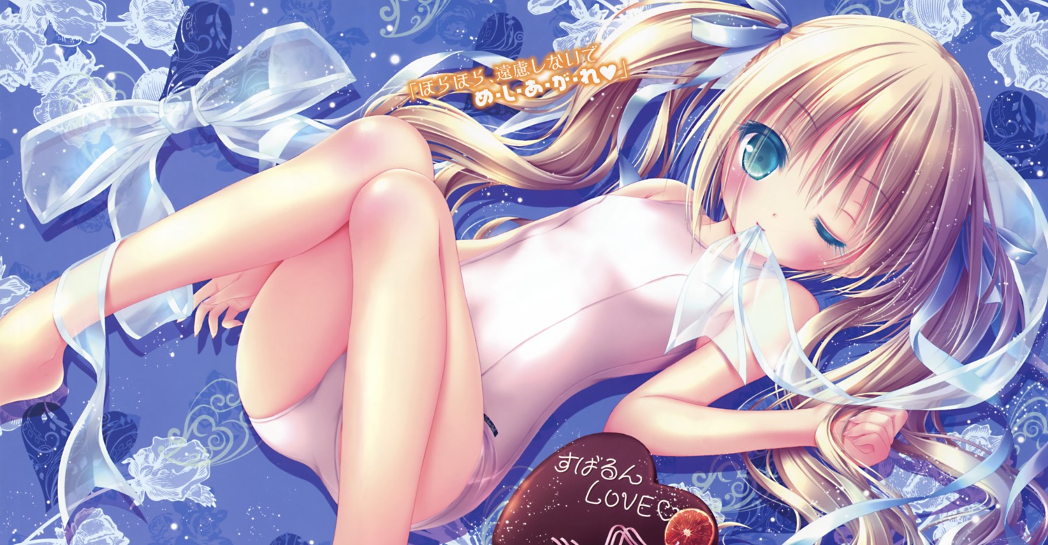 misawa_maho, ro-kyu-bu!, school_swimsuit, swimsuits, tinkerbell, tinkle