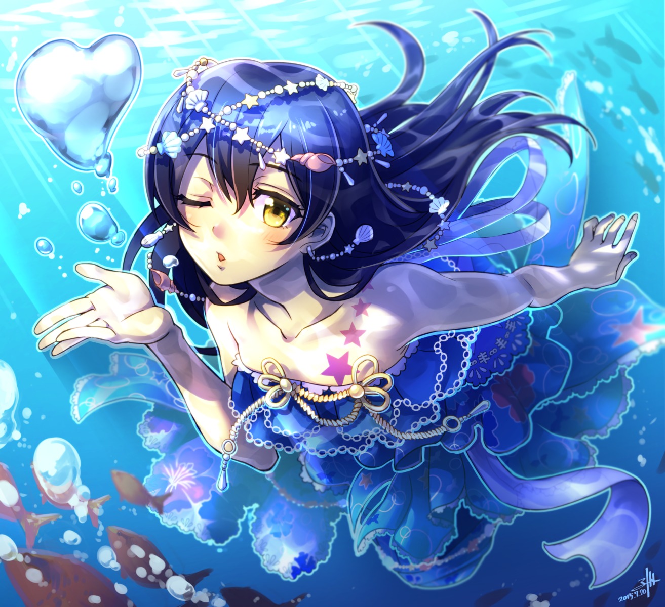 dress, love_live!, love_live!_(series), sonoda_umi, wedo