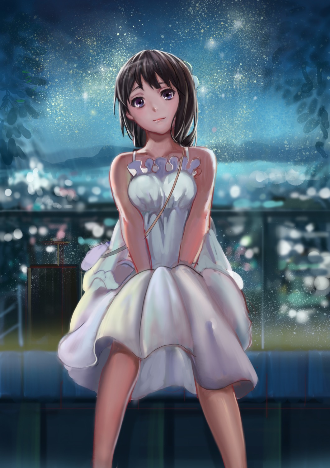 destiny_yama, dress, hibike!_euphonium, kousaka_reina, summer_dress