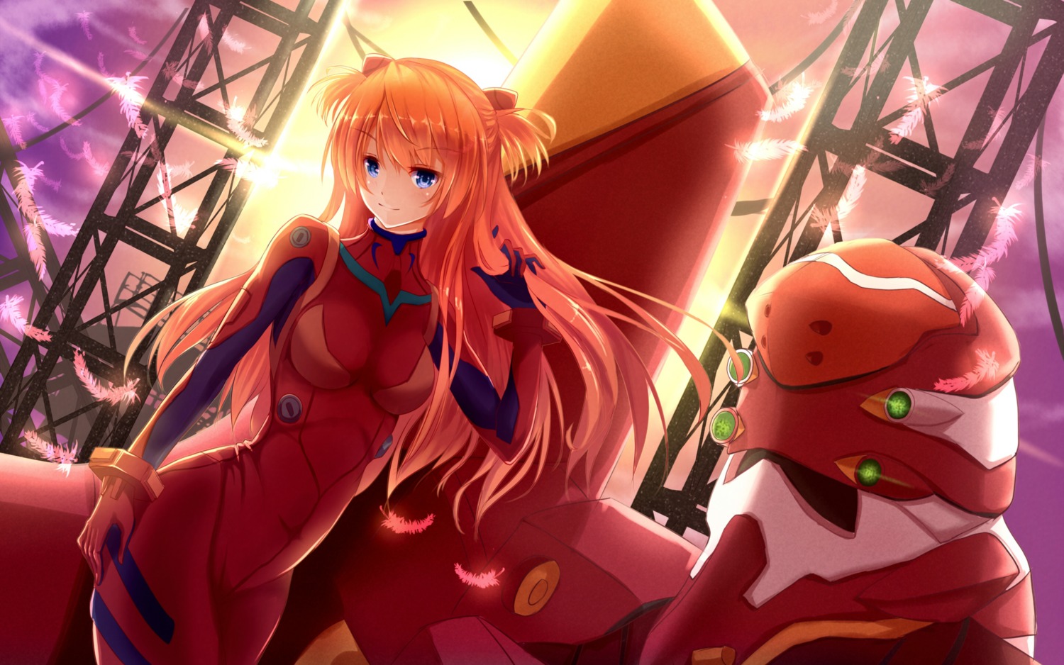 bakanoe, bodysuit, eva_02, mecha, neon_genesis_evangelion, souryuu_asuka_langley