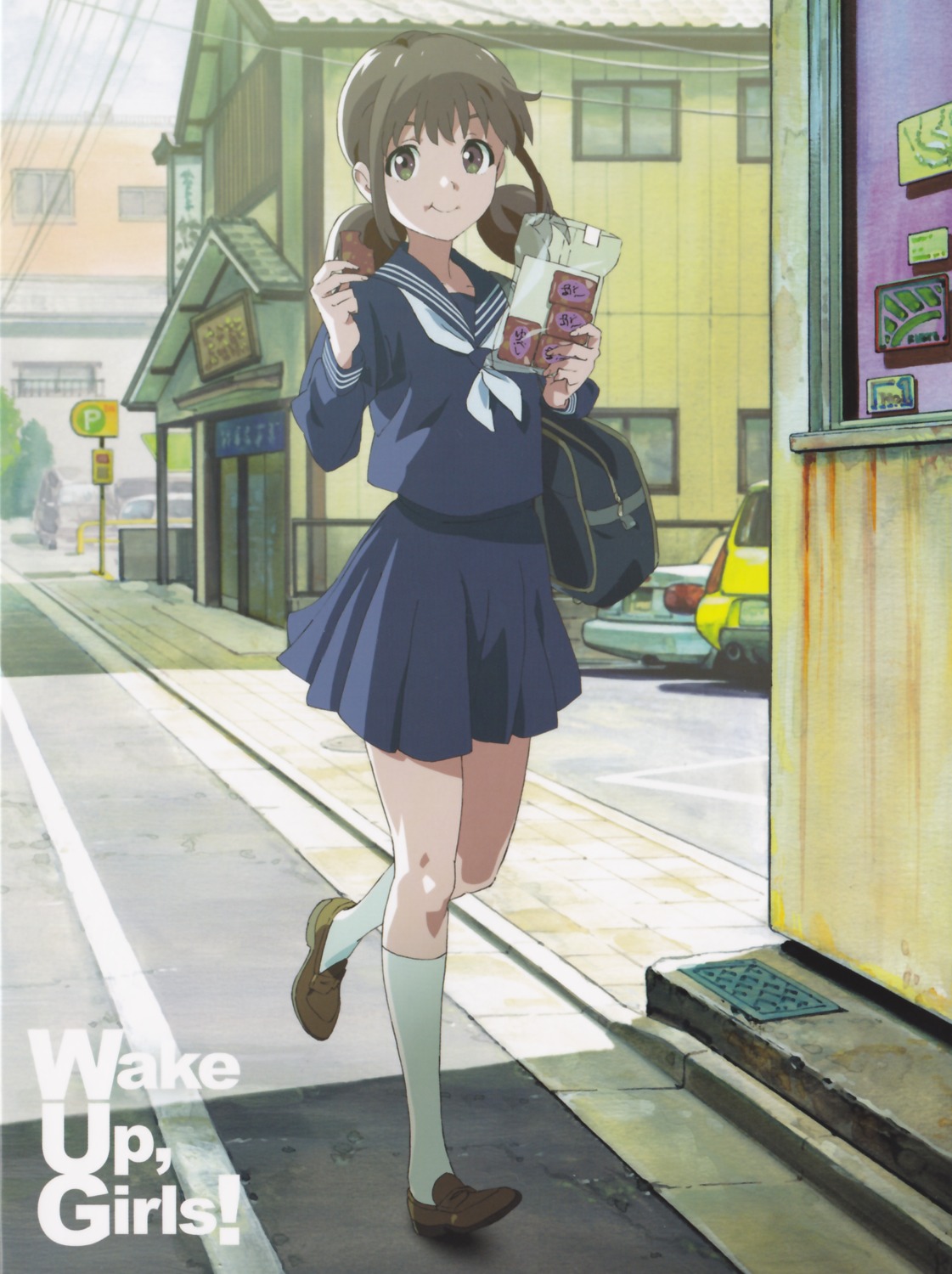 katayama_minami, seifuku, wake_up_girls!