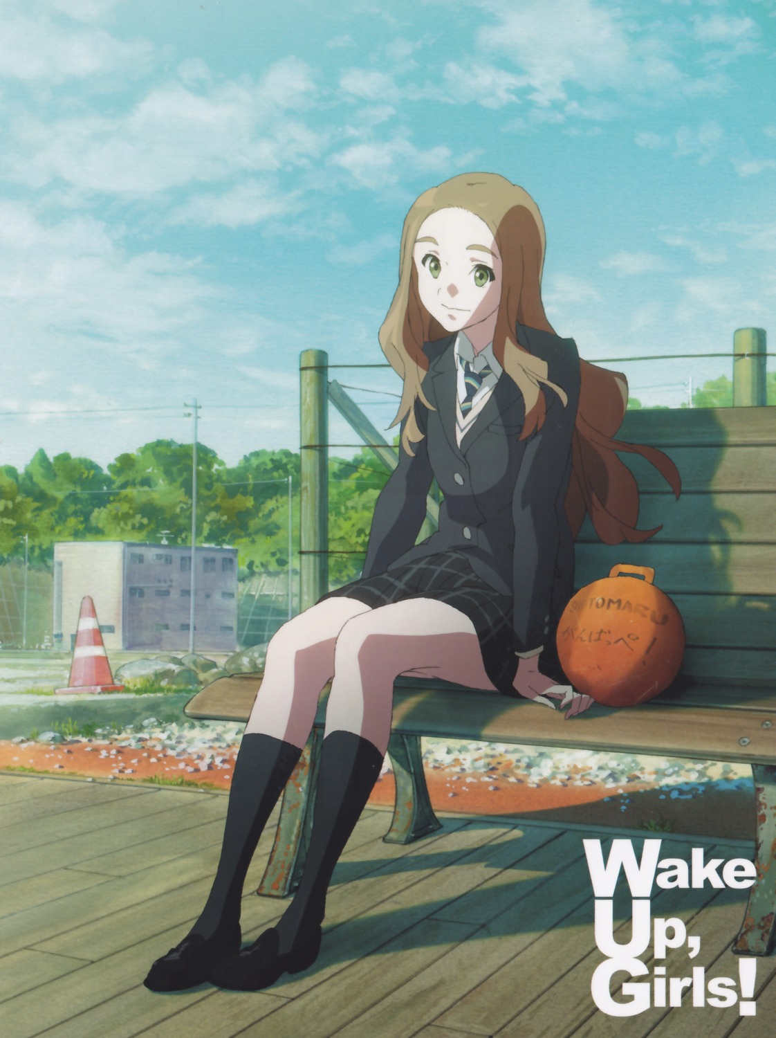 kikuma_kaya, seifuku, wake_up_girls!