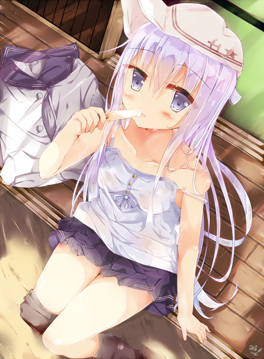 hibiki_(kancolle), kantai_collection, siratama_mil, verniy_(kancolle)