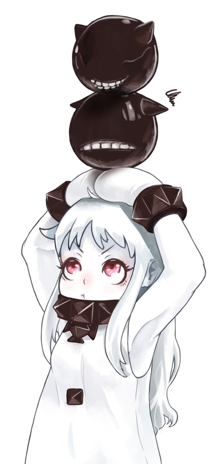 aodaisuki, dress, kantai_collection, northern_ocean_hime