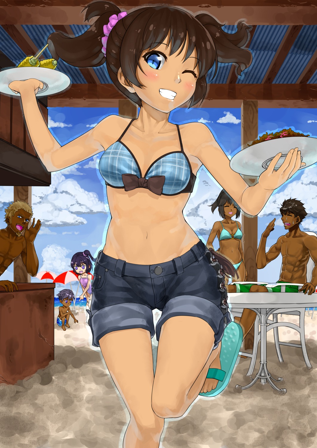 bikini, bikini_top, cleavage, harumaki-0327, swimsuits