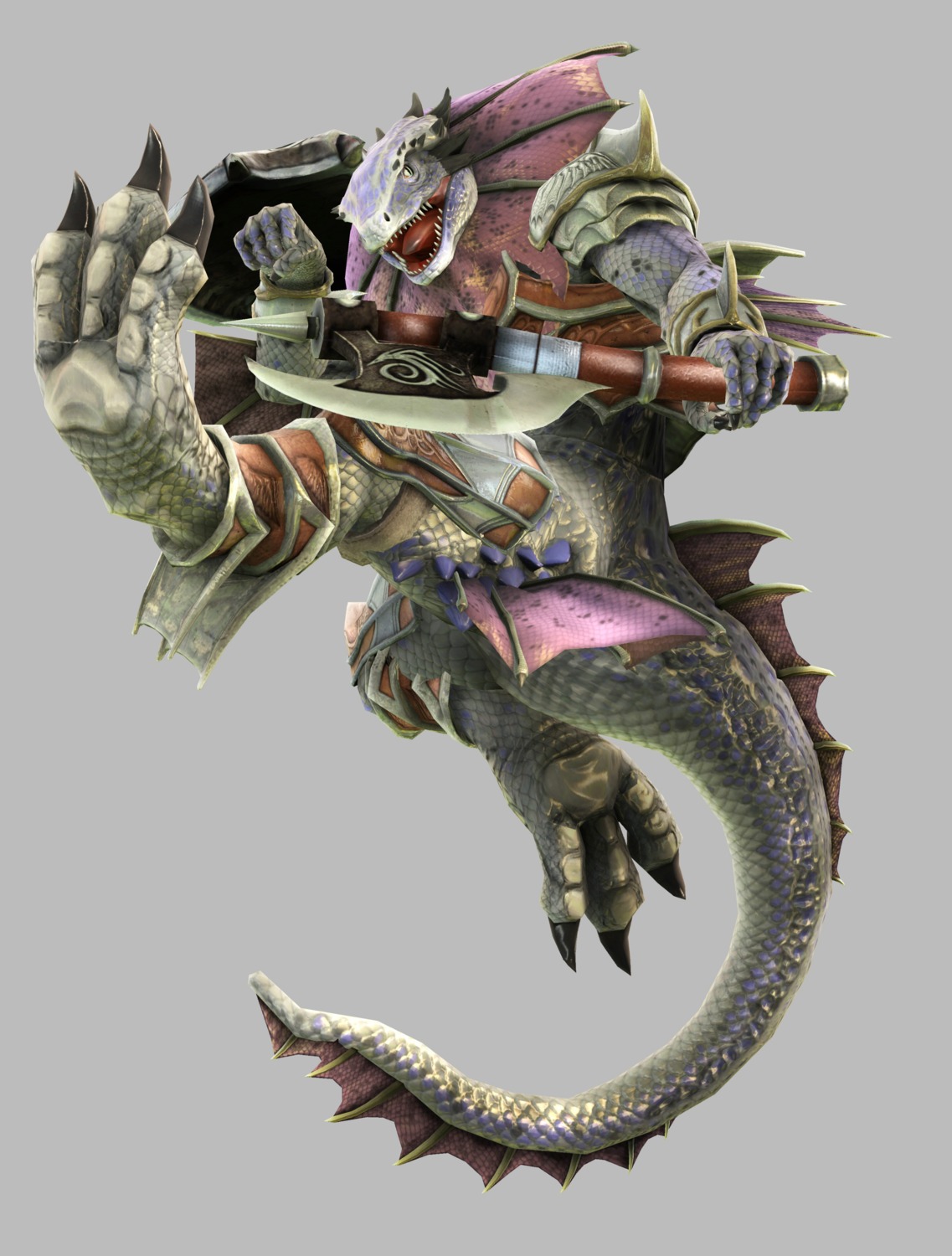 aeon_calcos, male, monster, soul_calibur, soul_calibur_iv, weapon