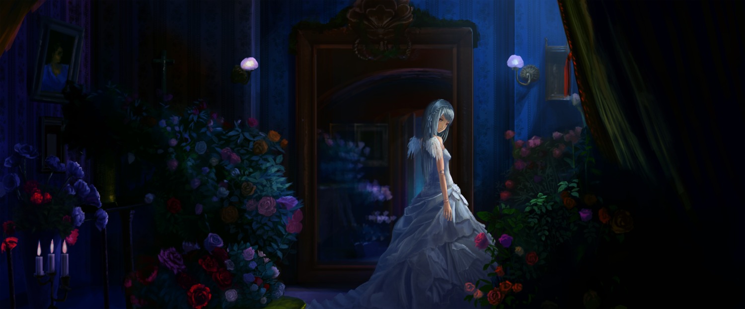dress, peko_(akibakeisena), rozen_maiden, suigintou, wings