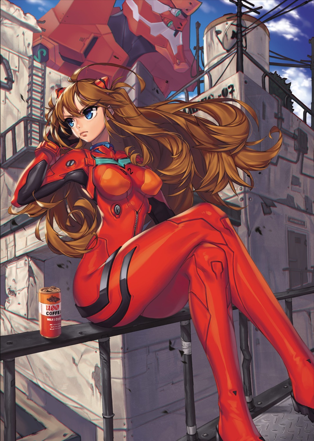 bodysuit, catcat136, eva_02, mecha, neon_genesis_evangelion, souryuu_asuka_langley