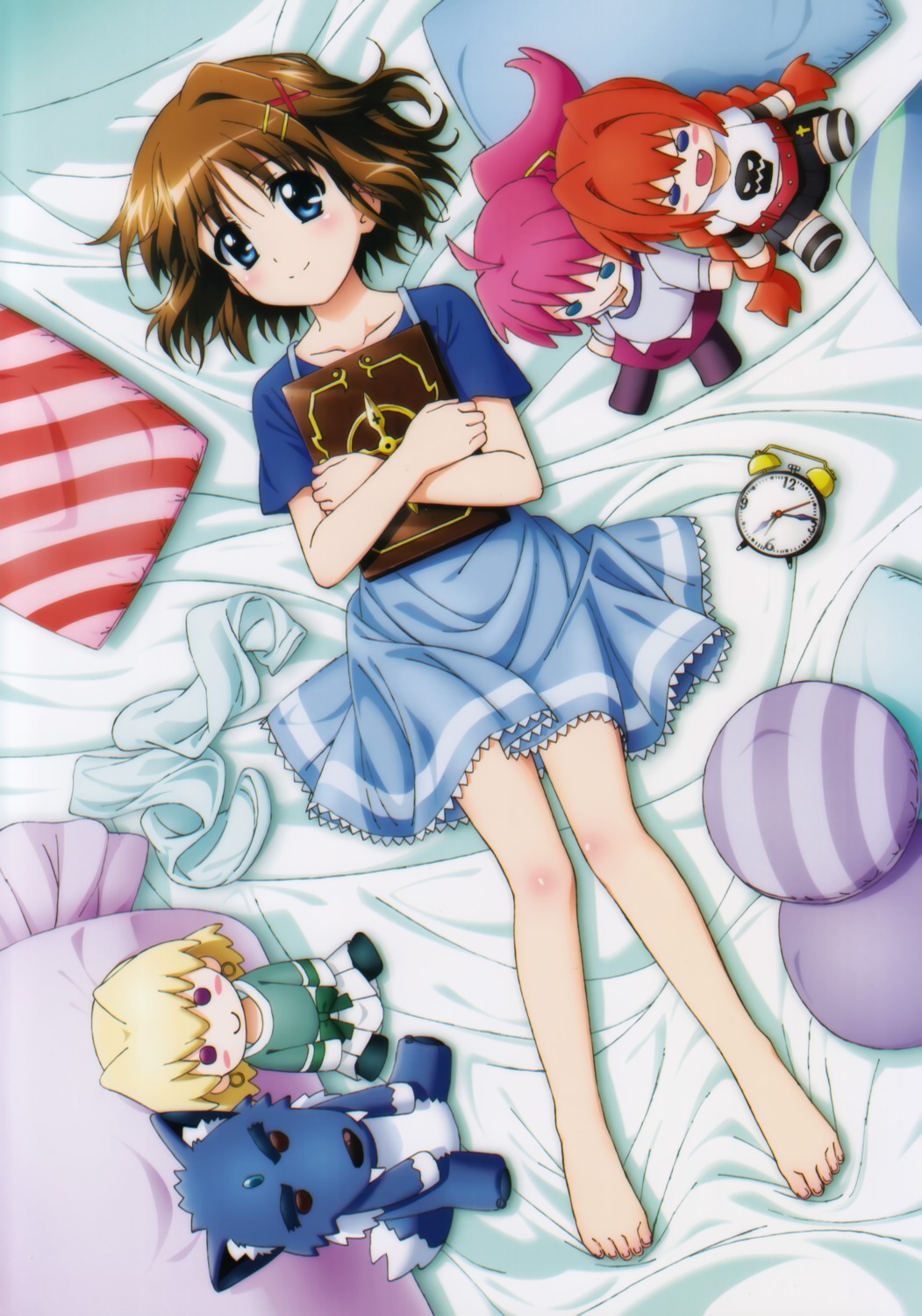 feet, mahou_shoujo_lyrical_nanoha, mahou_shoujo_lyrical_nanoha_a's, tamaki_shingo, yagami_hayate