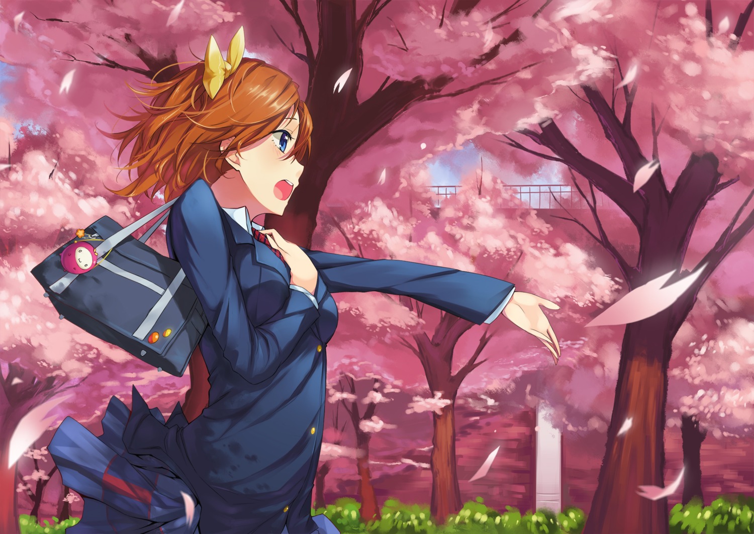 kousaka_honoka, love_live!, love_live!_(series), moku, seifuku