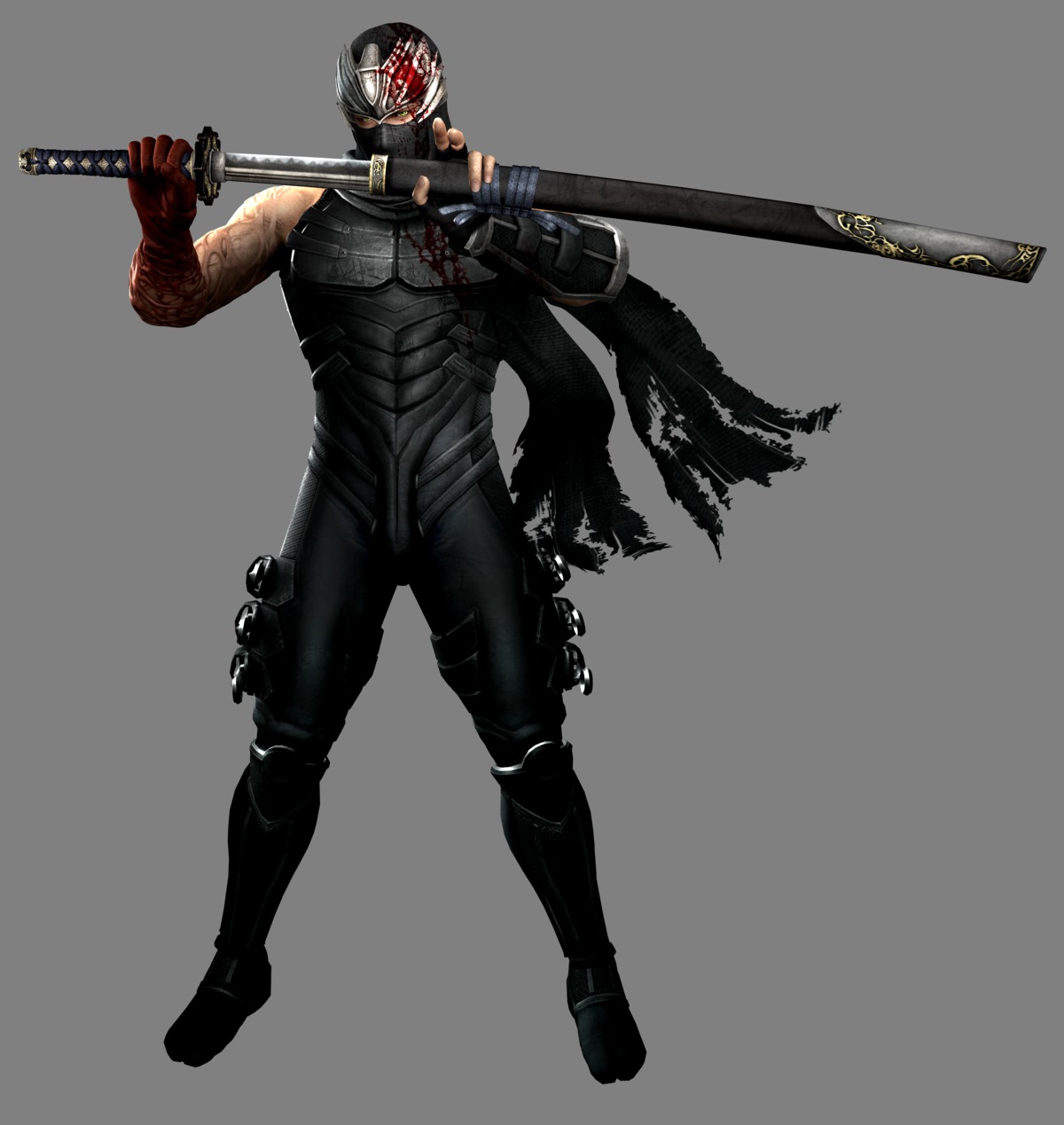 blood, bodysuit, cg, male, ninja, ninja_gaiden, ninja_gaiden_3, ryu_hayabusa