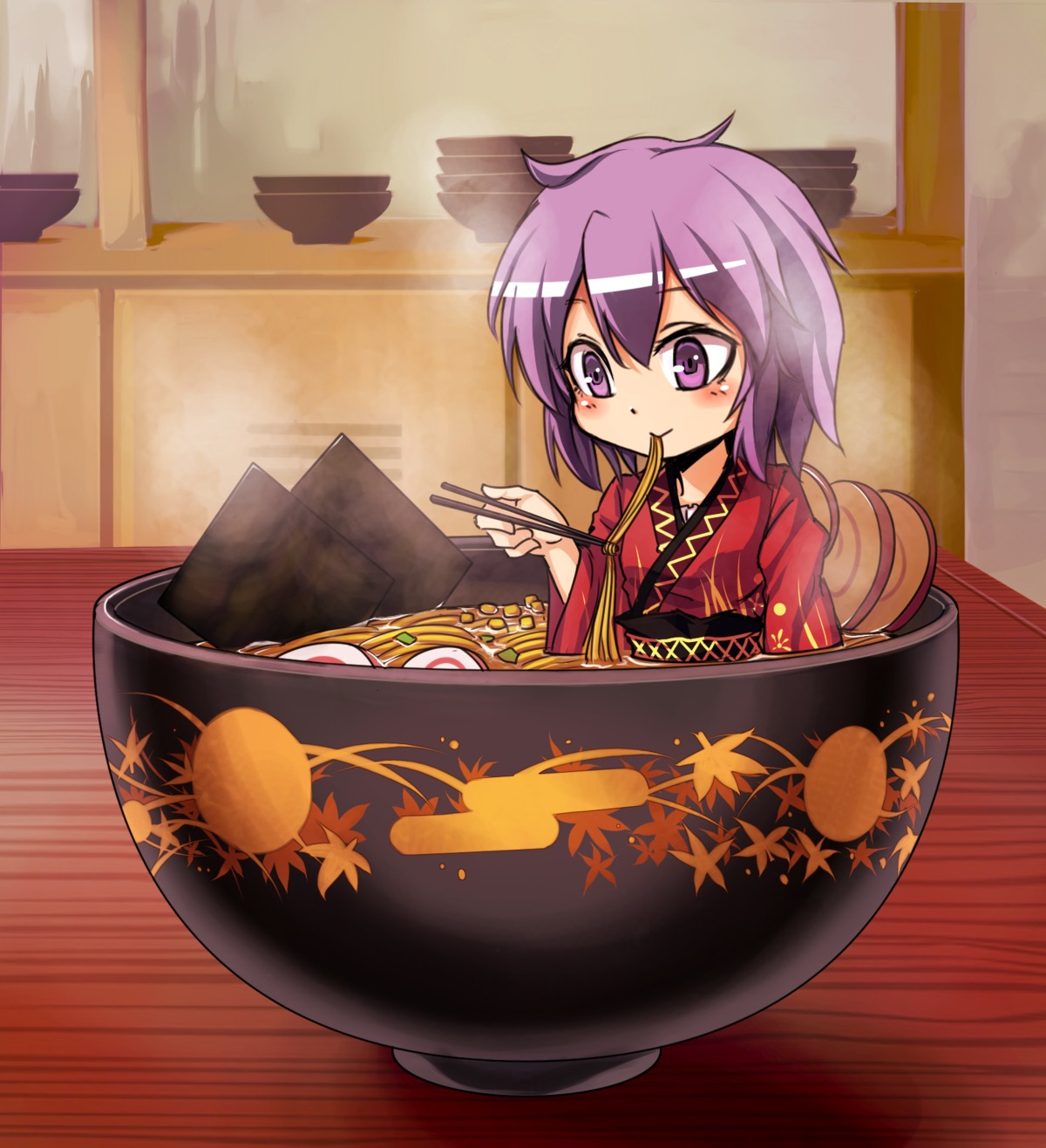 kimono, koissa, sukuna_shinmyoumaru, touhou, wet