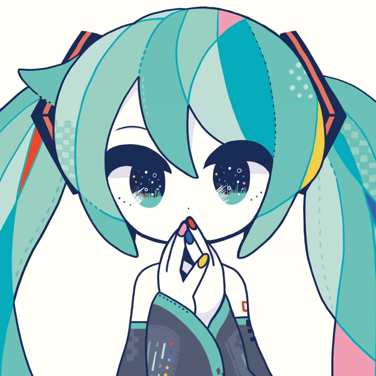 chisuke, disc_cover, hatsune_miku, tattoo, vocaloid