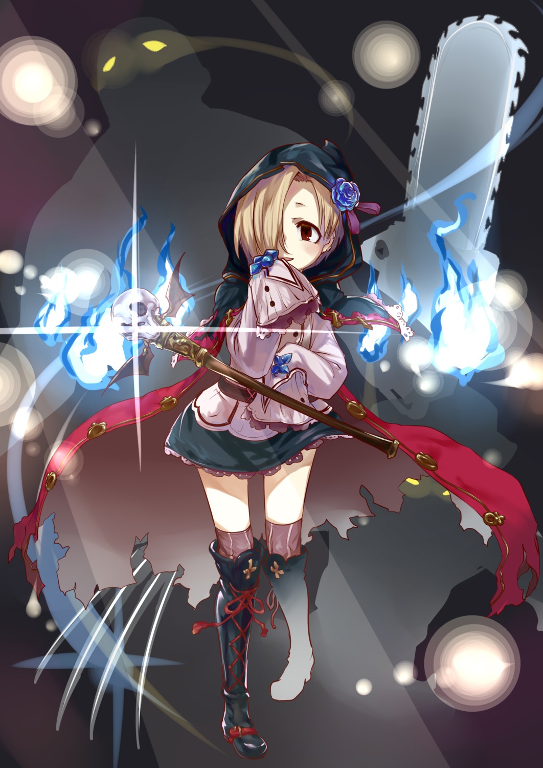 aocooler, cosplay, granblue_fantasy, heels, shirasaka_koume, the_idolm@ster, the_idolm@ster_cinderella_girls, thighhighs