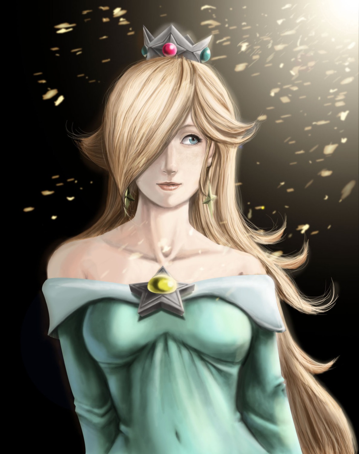jay_phenrix, jpeg_artifacts, mario_bros., rosalina