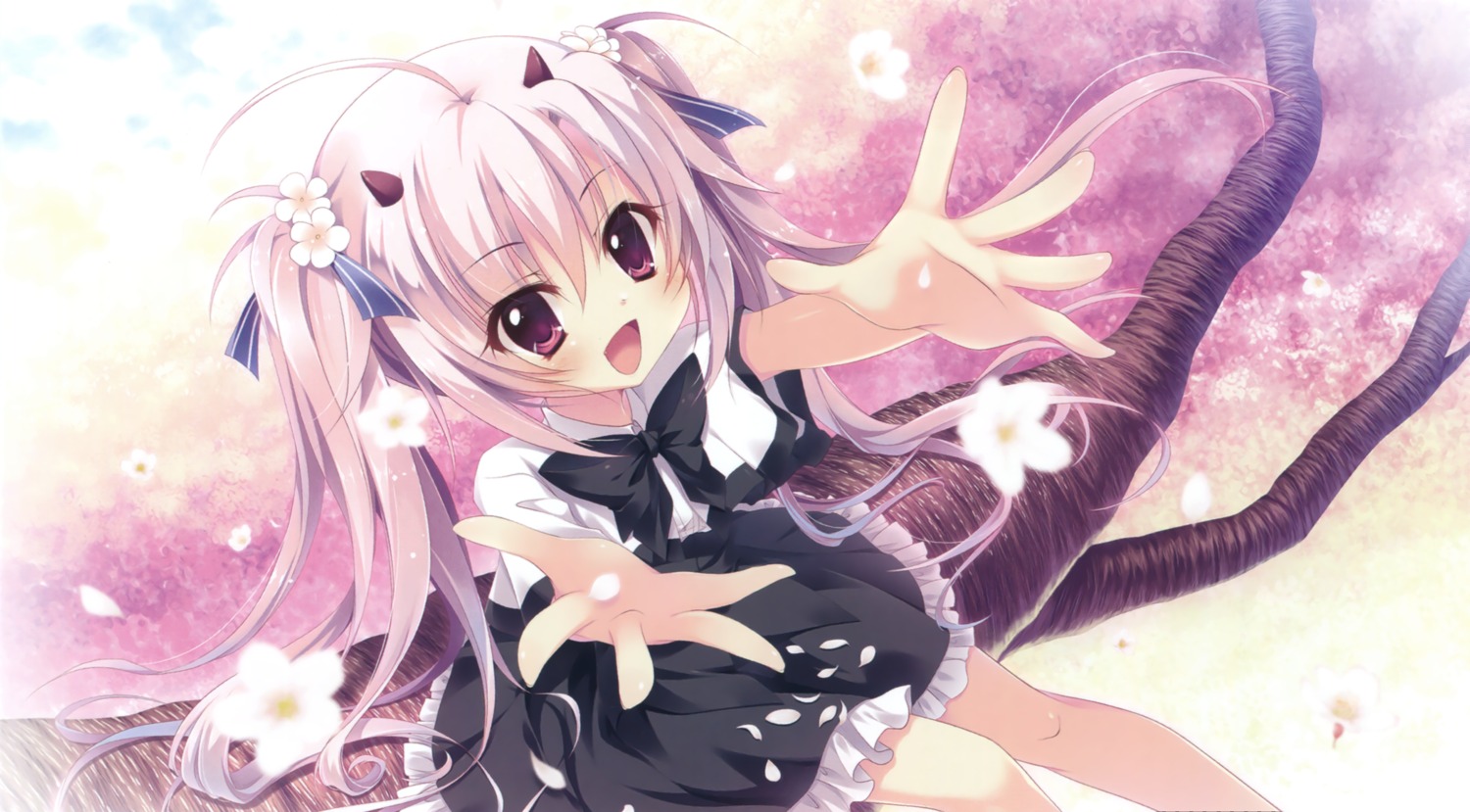 horns, izumi_tsubasu, juuoumujin_no_fafnir, seifuku, tear_lightning