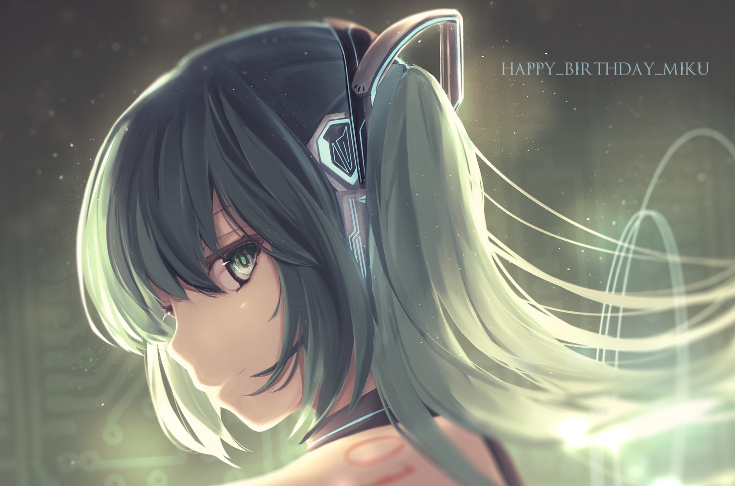 hatsune_miku, rupe_paperu, tattoo, vocaloid